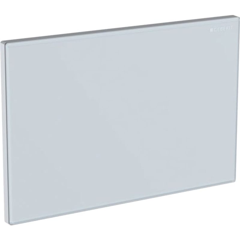 Geberit Omega Abdeckplatte weiss, Farbe grau Bild 1