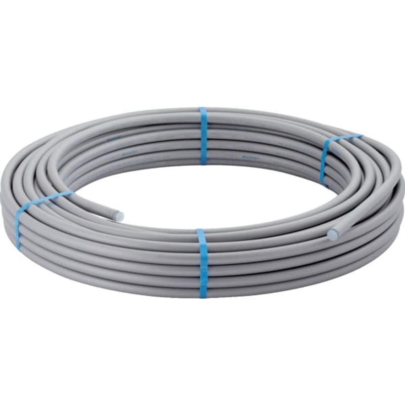 Geberit Systemrohr ML Flow-/PushFit, im Ring je 50 m, 20 x 2,0 mm, Farbe silbergrau Bild 1