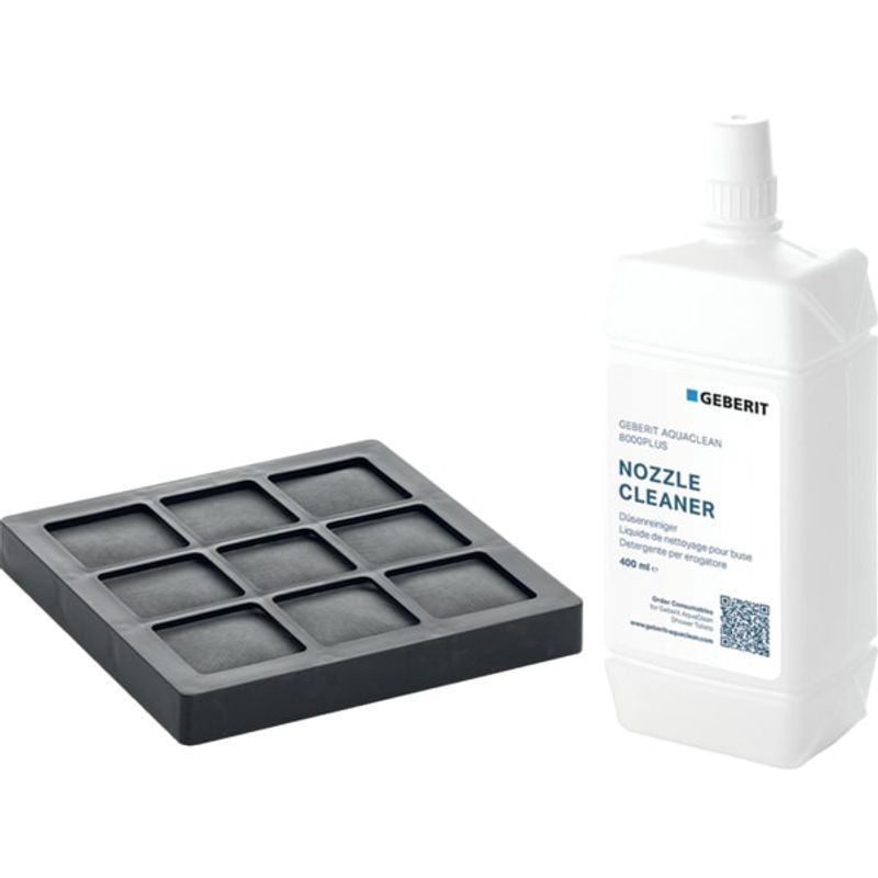 Geberit Set Aktivkohlefilter und Düsenreiniger für AquaClean 8000+ WC-Komplettanlage Bild 1