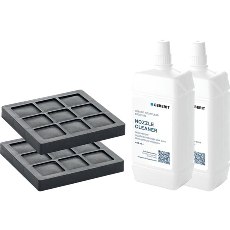 Geberit Set 2 Aktivkohlefilter / Düsenreiniger, für AquaClean WC-Komplettanlagen Bild 1