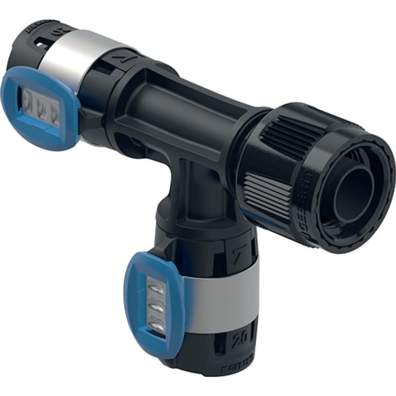 Geberit Übergangs-T-Stück, mit MasterFix x MF20, PPSU, 16 x 16 mm Bild 1