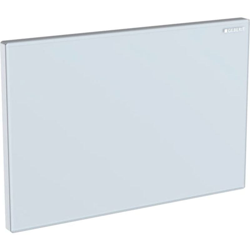 Geberit Sigma Abdeckplatte weiss Glas, Farbe weiß Bild 1