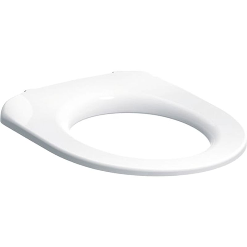 Geberit iCon WC-Sitzring, barrierefrei Befestigung von oben, weiss, Farbe weiß Bild 1