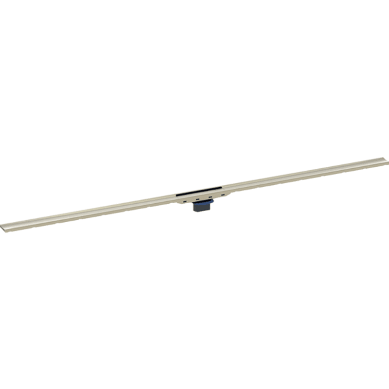 Geberit Duschrinne CleanLine80, 30-130 cm champagne poliert / gebürstet, 10 x 1300 x 1300 mm, Farbe champagne Bild 1