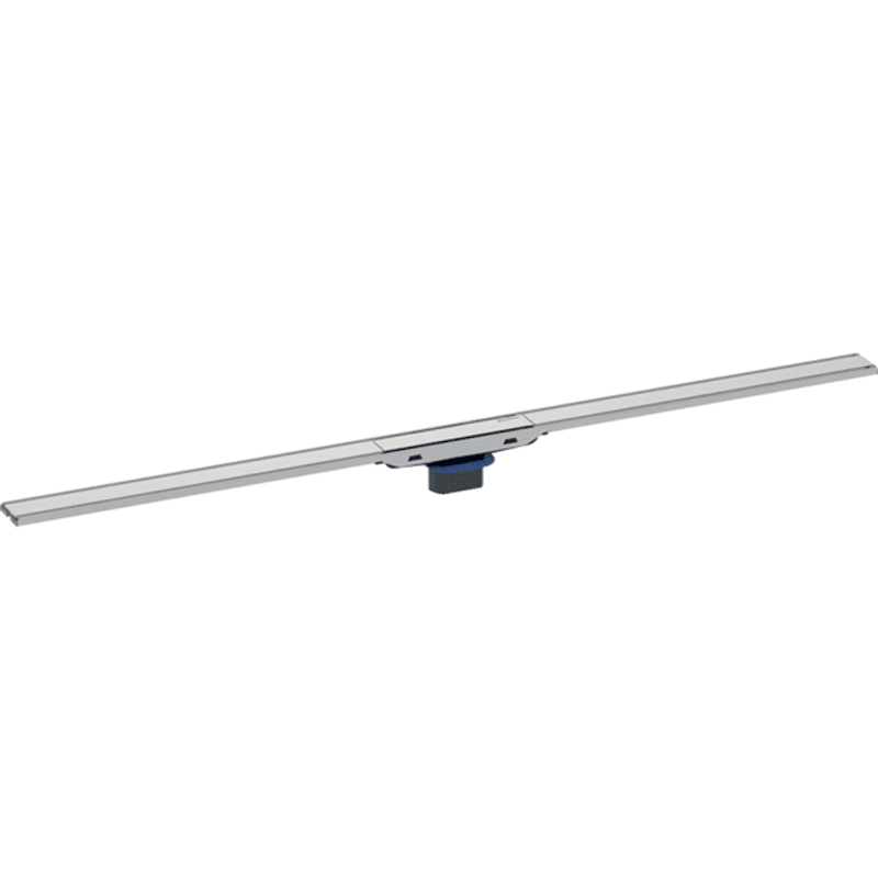 Geberit Duschrinne CleanLine60, 30-90 cm, Metall poliert / gebürstet, 8 x 900 x 43 mm, Farbe Edelstahl-Optik (silber) Bild 1