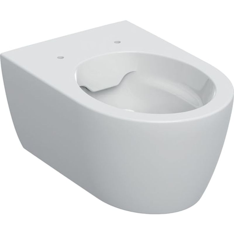 Geberit Wand-Tiefspül-WC, spülrandlos, mit verdeckte Befestigung, KeraTect, 330 x 355 x 530 mm, Farbe weiß Bild 1