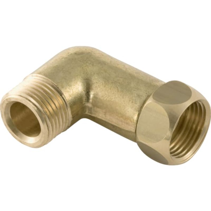 Geberit Übergangs-Winkelverschraubung 3/8" IG x 3/8" AG Bild 1