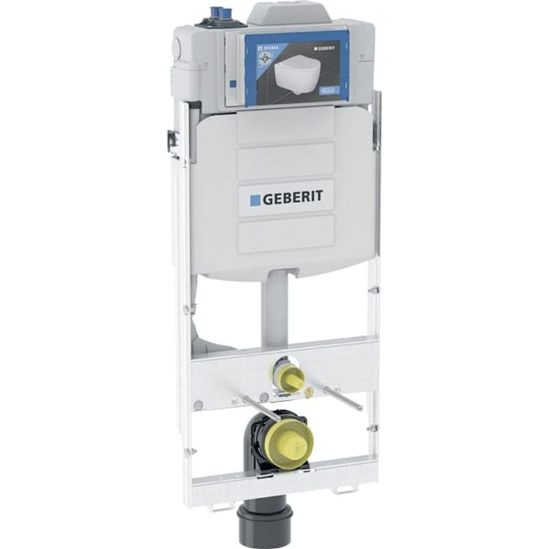 Geberit GIS Element, für WWC, 125 cm, mit Sigma Unterputz-Spülkasten 12 cm, mit HS30 Hygienesp./2 WA Bild 1