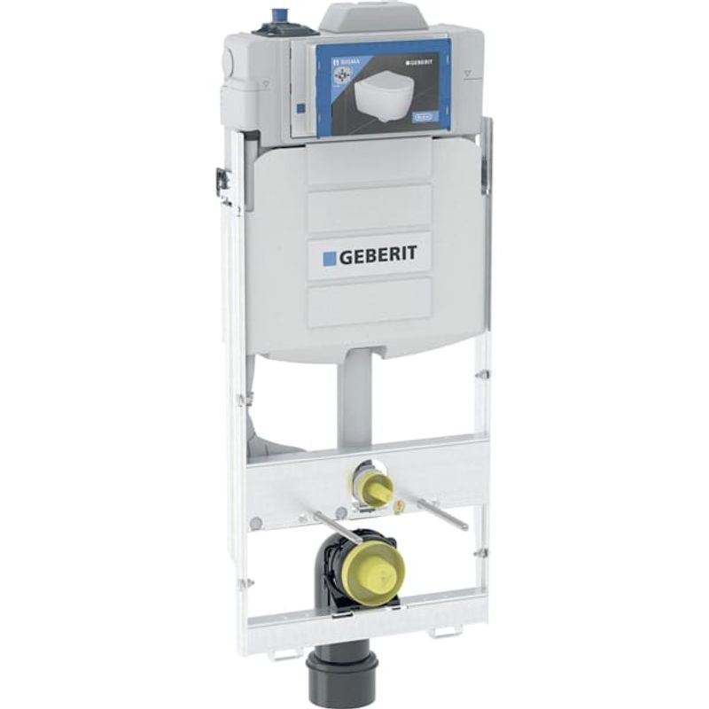 Geberit GIS Element, für WWC, 125 cm, mit Sigma Unterputz-Spülkasten 12 cm, für Hygienesp./1 WA ohne S-St. Bild 1