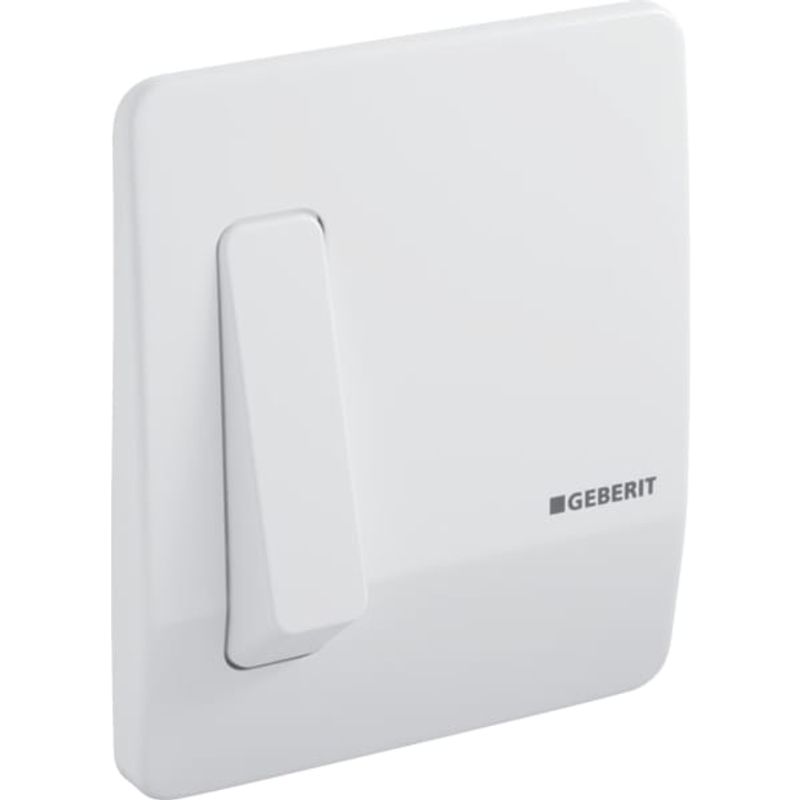 Geberit Betätigungsplatte Highline, für Urinalsteuerung, Farbe weiß Bild 1