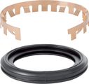 Geberit Lippendichtung und Krallenband, für Pluvia Befestigungsscheibe Bild 1
