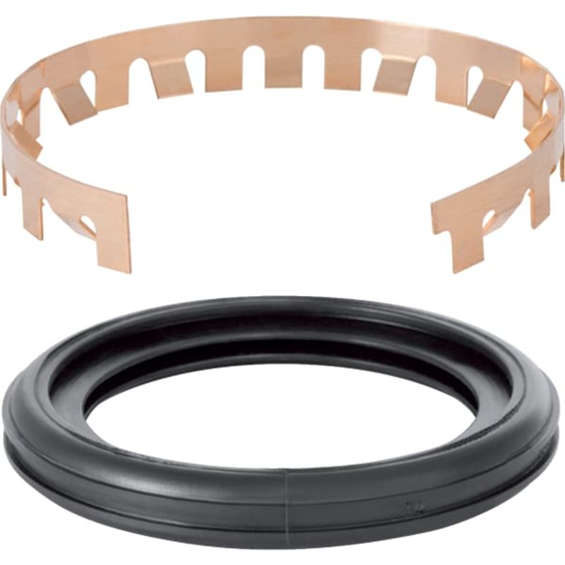 Geberit Lippendichtung und Krallenband, für Pluvia Befestigungsscheibe Bild 1