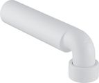 Geberit Anschlussbogen 90Gr, mit Überwurfmutter d50 / 40, 50 mm, Farbe weiß Bild 1