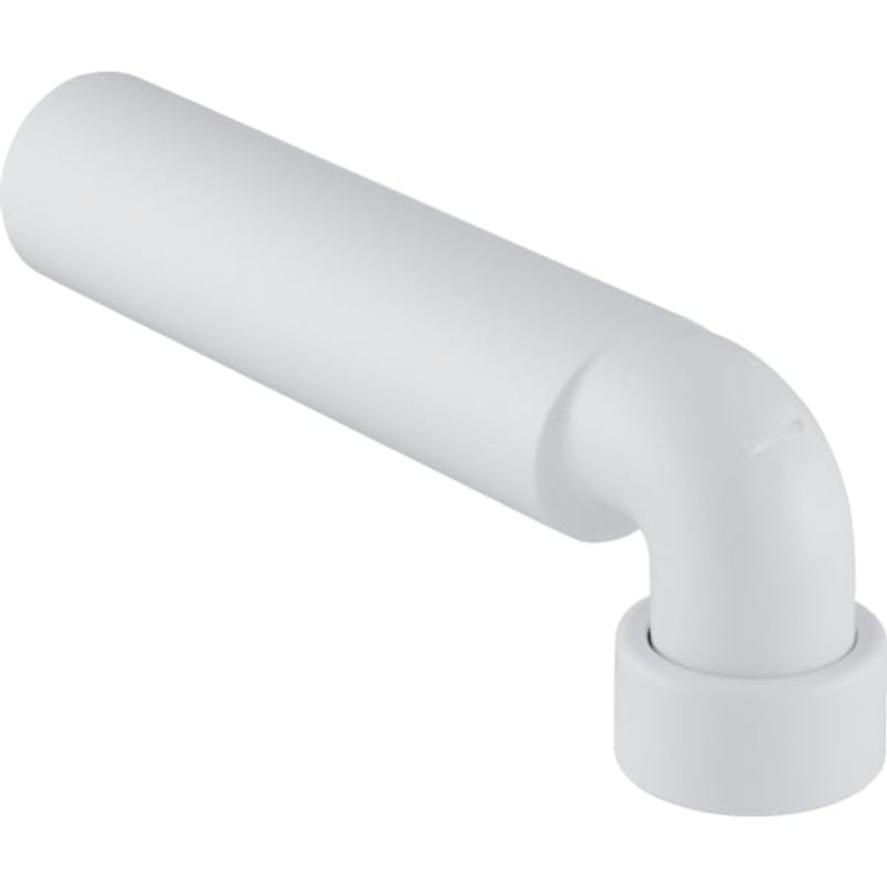 Geberit Anschlussbogen 90Gr, mit Überwurfmutter d50 / 40, DN 40, Farbe weiß Bild 1