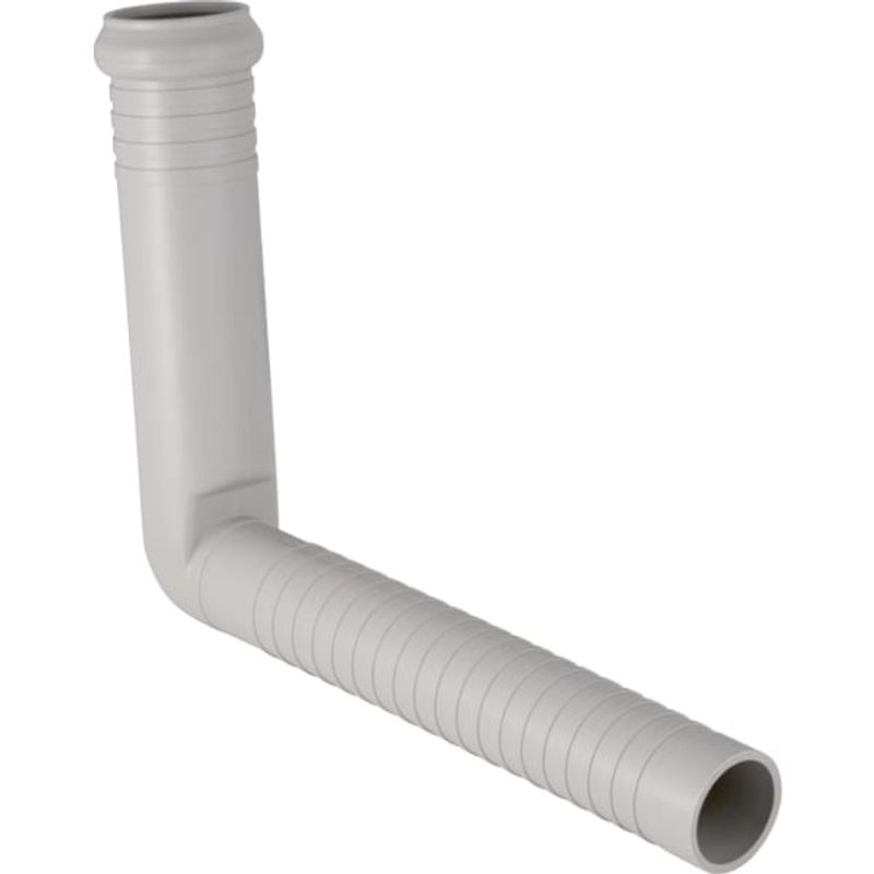 Geberit Überlaufbogen PP d37,5/32, 32 mm, Farbe grau Bild 1