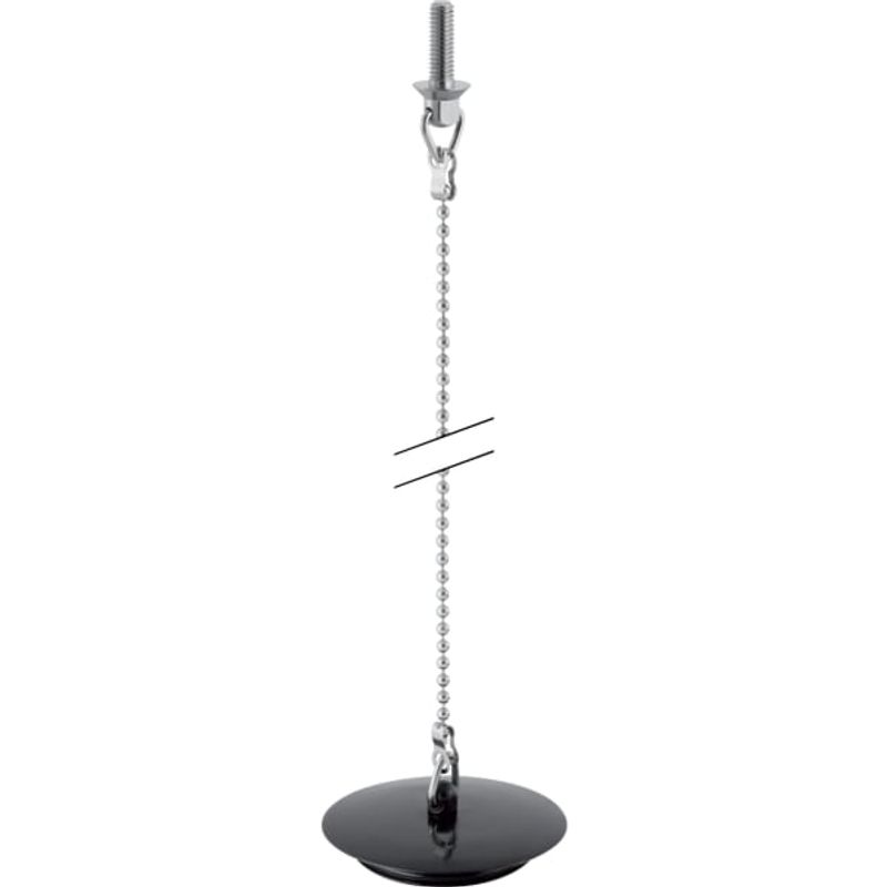 Geberit Ventilstopfen, mit Kette, für Spültischablauf 1 1/2" Bild 1