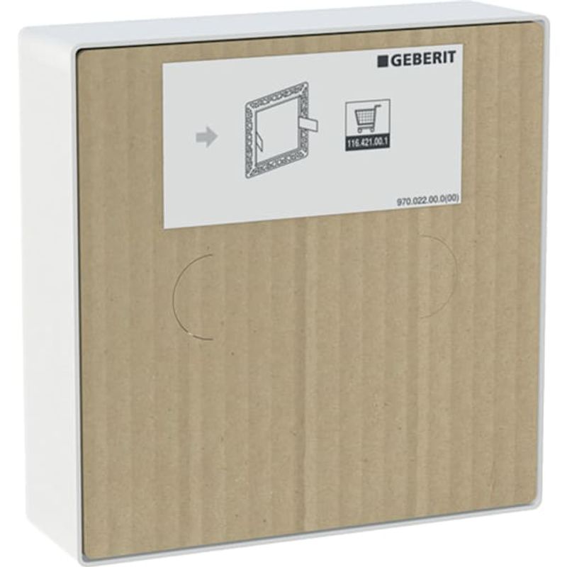 Geberit Bauschutz, für Abdeckplatte flaechenb, für WT-Armaturen, mit UP-Funktionsbox Bild 1
