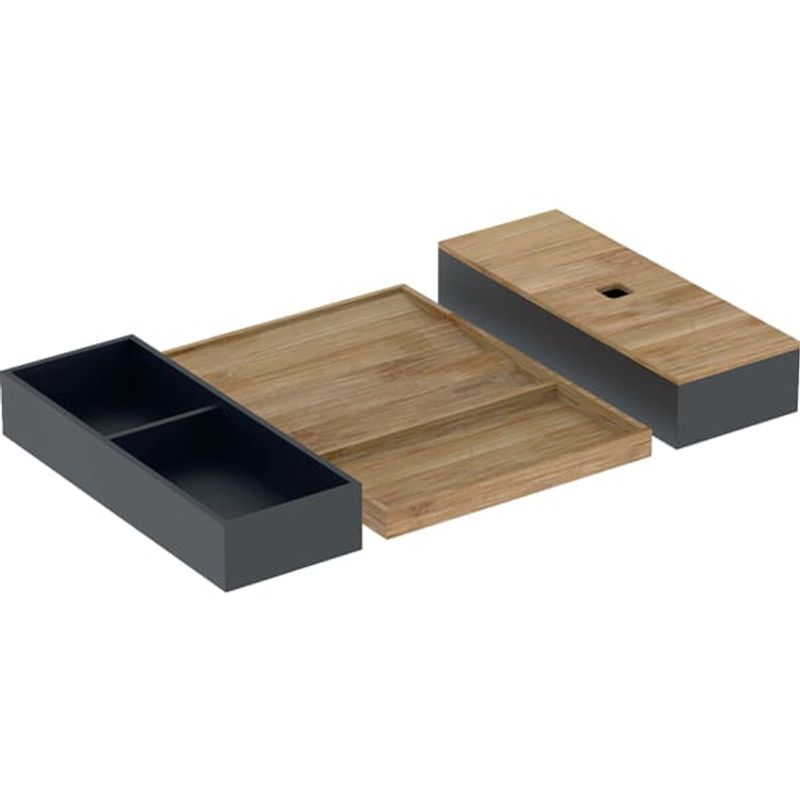 Geberit Set Schubladeneinsatz, B:60, für obere Schublade Bild 1