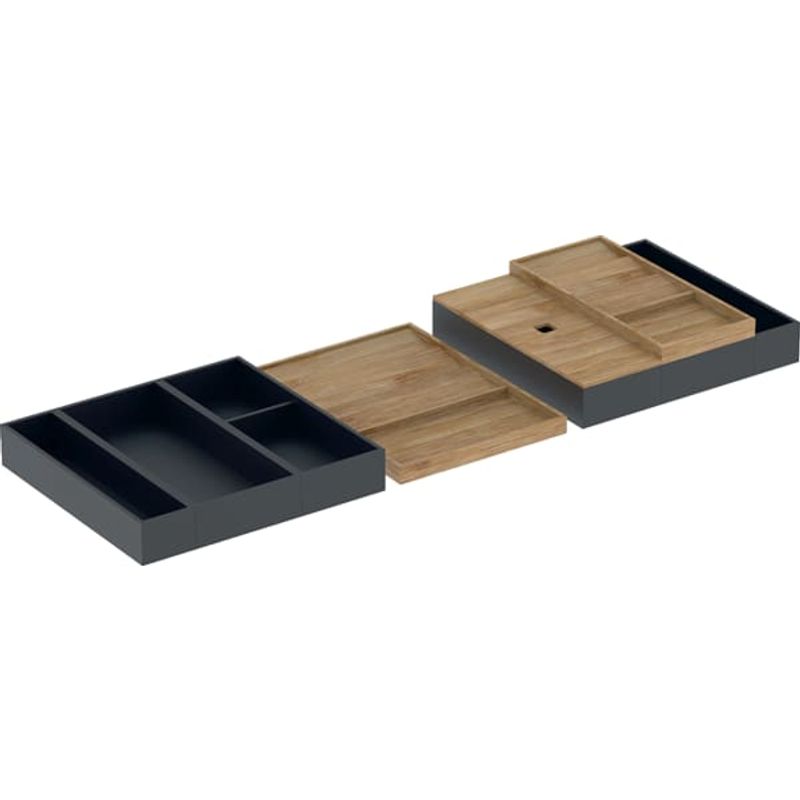 Geberit Set Schubladeneinsatz, B:105, für obere Schublade Bild 1