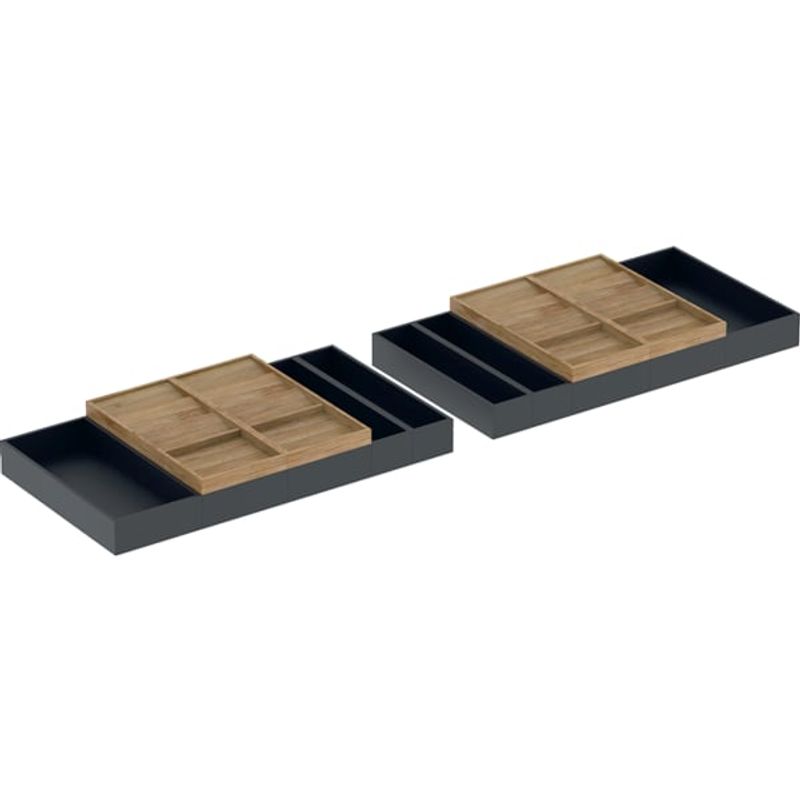 Geberit Set Schubladeneinsatz, B:135, für obere Schublade Bild 1