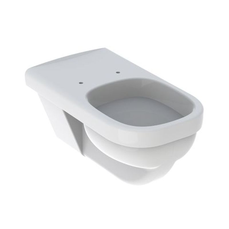 Geberit Renova Comfort Square WWC Flachspüler Ausld. 70 cm, weiss, KeraTect, Farbe blau Bild 1