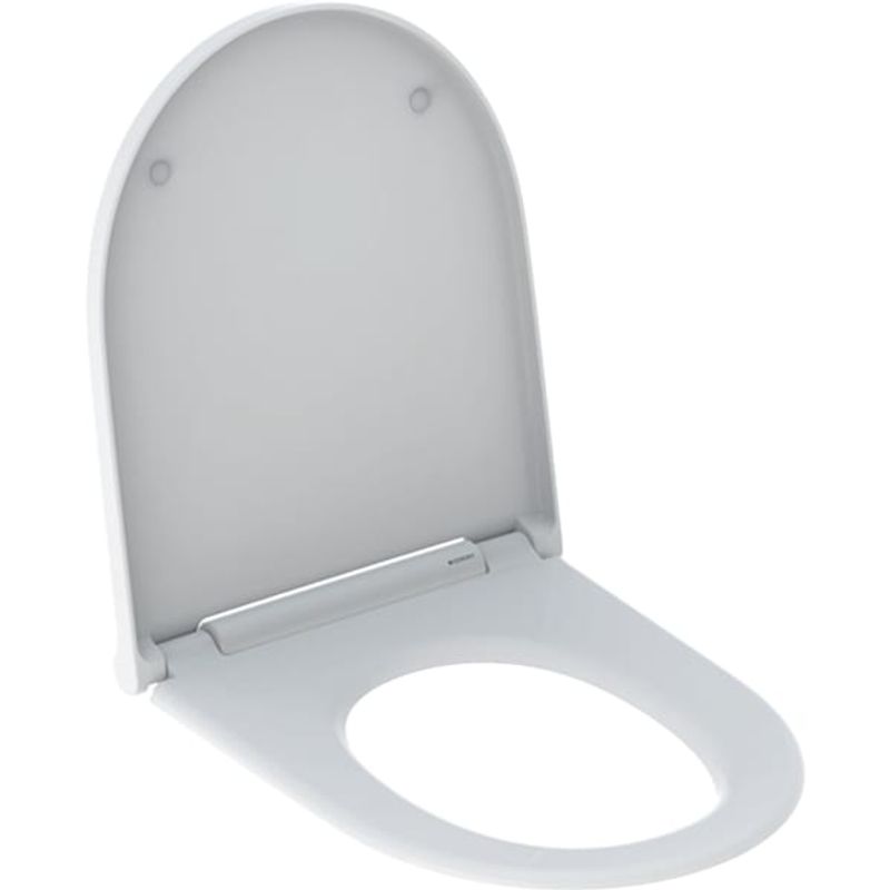Geberit ONE WC-Sitz verchromt /, Farbe weiß Bild 1