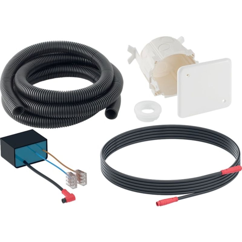 Geberit Rohbauset, mit Netzteil, für WC-Steuerungen, mit elektrischer Spülung Bild 1