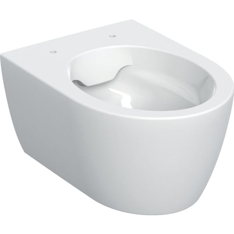 Geberit Wand-Tiefspül-WC, spülrandlos, mit verdeckte Befestigung, Ausladung 490 mm, KeraTect, 330 x 355 x 490 mm, Farbe weiß Bild 1