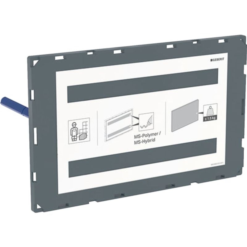 Geberit Sigma Abdeckplatte, flächenbündig kundenspez, 18 x 213 x 131 mm Bild 1