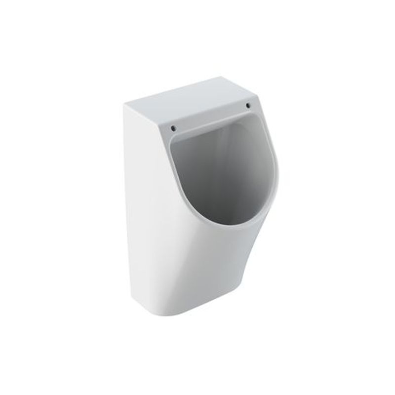 Geberit Renova Plan Deckelurinal, Zul. hinten Abgang nach hinten, Farbe weiß Bild 1