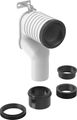 Geberit Set P-Anschlussbogen, für Stand-WC, 225 mm, Farbe weiß Bild 1