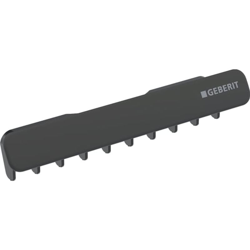 Geberit ONE Ablaufblende, mit Kammeinsatz Magnetbefestigung, Etc, Farbe schwarz Bild 1