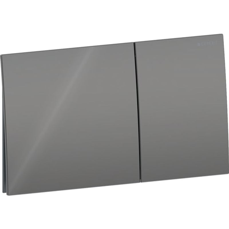 Geberit Sigma70 Betätigungsplatte, eckig, für 2-Mengen-Spülung, Glas, 25 x 146 mm, Farbe lava Bild 1