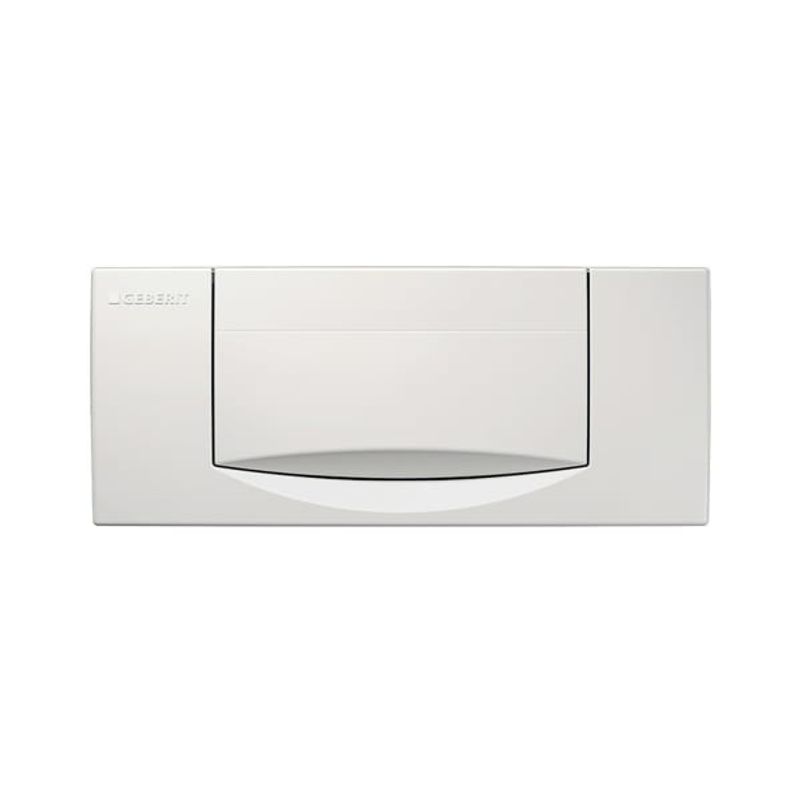 Geberit Betätigungsplatte 300T weiss für UP- Spülkasten Betätigung von oben, 33 x 340 x 140 mm, Farbe weiß Bild 1