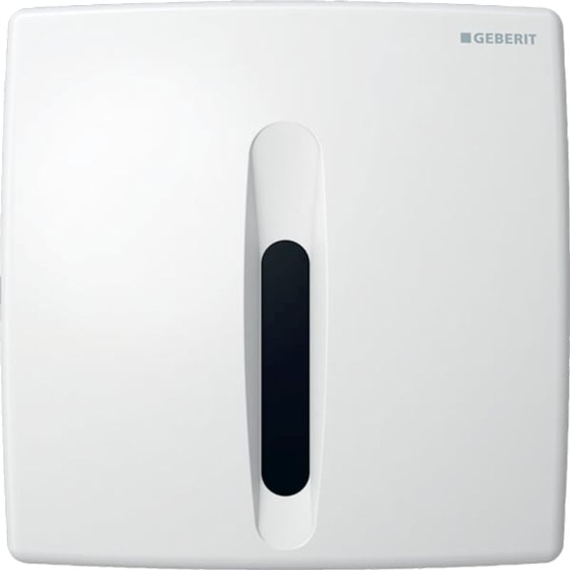 Geberit Urinalsteuerung mit elektronischer Auslösung, Basic, 160 x 160 x 250 mm, Farbe weiß Bild 1