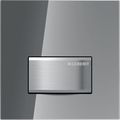 Geberit Typ 50 Betätigung -Pl.Typ 50 für Urinalsteuerung, pneumatische Spülauslösung, ab Baujahr 2013, Rauchglas verspiegelt, 130 x 130 x 12 mm, Farbe rauchglas Bild 1