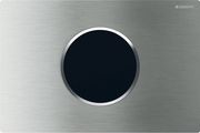 Geberit Sigma10 Betätigungsplatte, verschraubte WC-Steuerung elektronische Spülauslösung, gebürstet, Edelstahl / poliert, 164 x 246 x 15 mm Bild 1