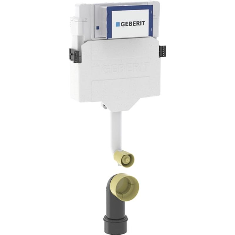 Geberit Sigma Unterputz-Spülkasten 12 cm, 6 / 3 Liter Spülbogen angeschweisst, 510 x 410 x 120 mm Bild 1