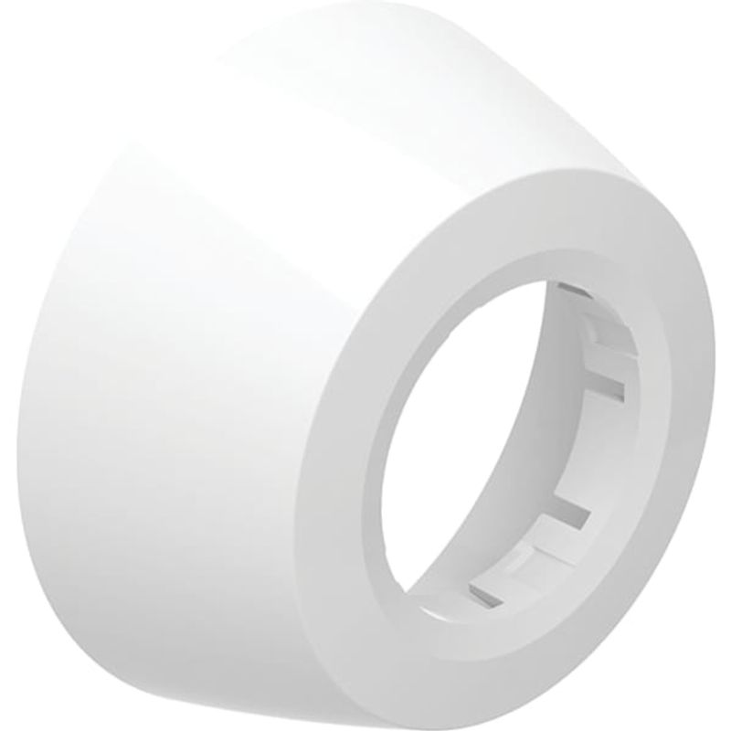 Geberit Wandrosette tief Abgang d32, Farbe weiß Bild 1