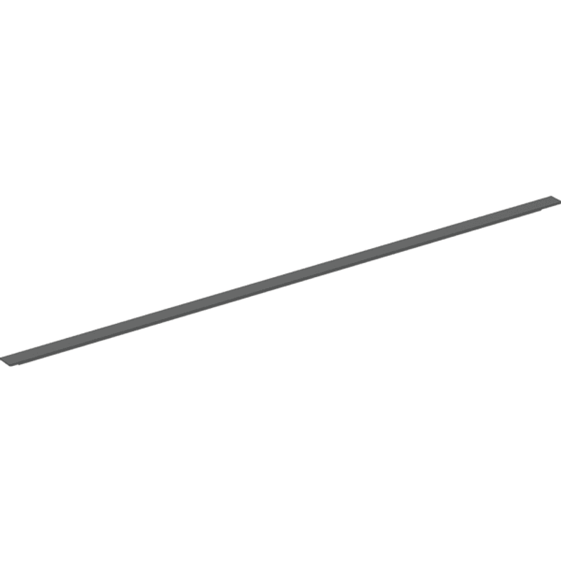 Geberit Griff, B:120 cm, Farbe schwarz Bild 1
