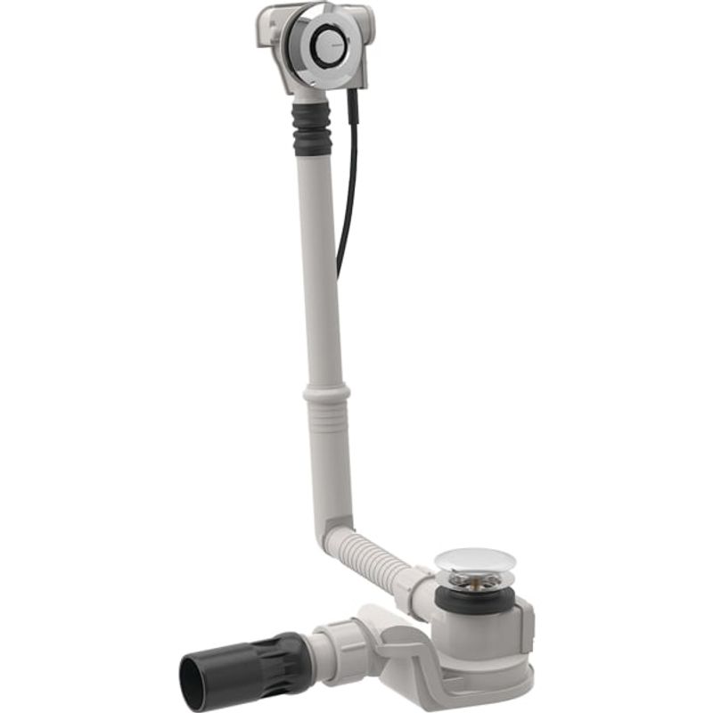 Geberit BW-Ablauf, mit PushControl d52, mit Fertigbauset, DN 40 / 50, hochglanz-verchromt, 50 mm, Farbe chrom Bild 1