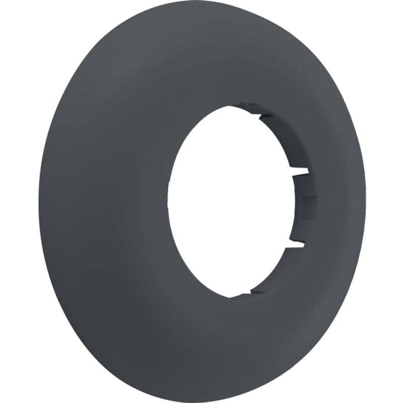 Geberit Wandrosette flach, d 32 mm Aussend. 8,5 cm, Höhe 1,5 cm, Farbe schwarz Bild 1