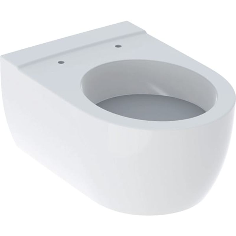 Geberit 4U / iCon Wand-Tiefspül-WC, mit verdeckte Befestigung, 330 x 355 x 530 x 530 mm, Farbe weiß Bild 1