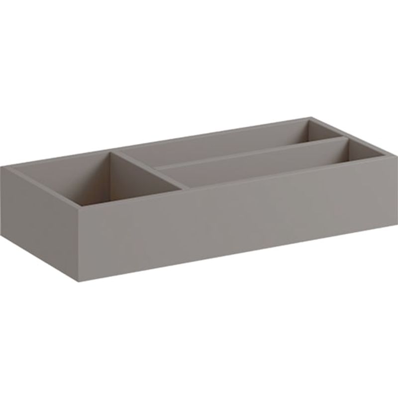 Geberit Xeno2 Schubladeneinsatz T-Teilung 32,3 x 6,2 x 15 cm, Farbe grau Bild 1