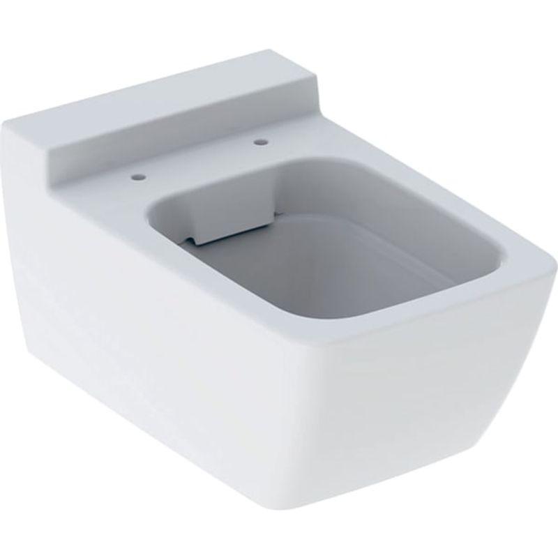 Geberit Xeno2 Wand-Tiefspül-WC, spülrandlos, mit verdeckte Befestigung, KeraTect, 375 x 350 x 540 x 540 mm, Farbe weiß Bild 1