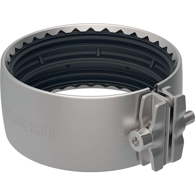 Geberit Spannverbinder, 52 mm, Farbe silber Bild 1