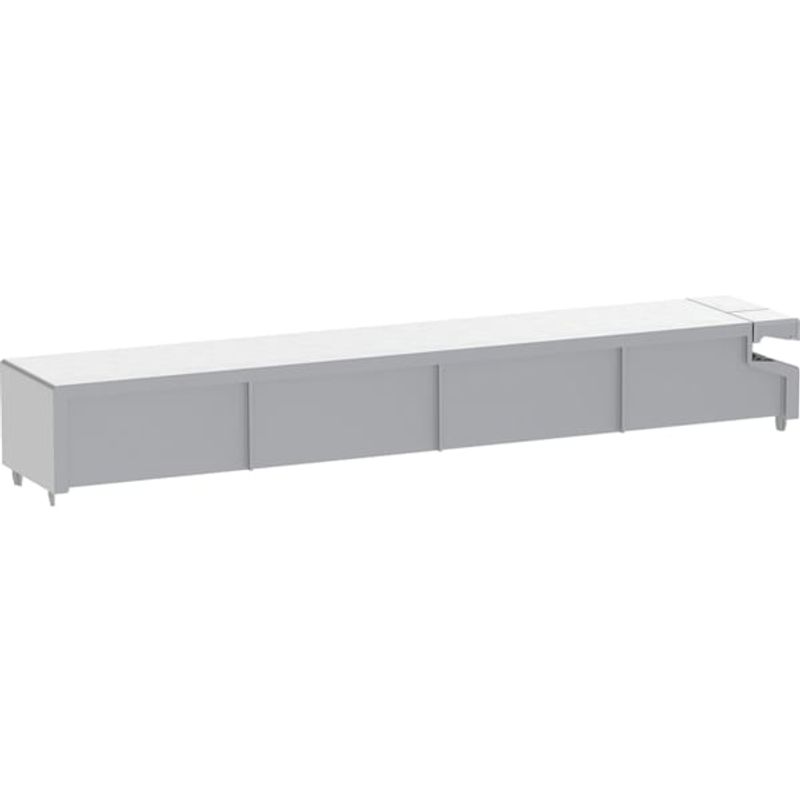 Geberit Spülkastendeckel zu Monolith Sanitärmodul für WC, Aluminium geb, Farbe silberfarben Bild 1