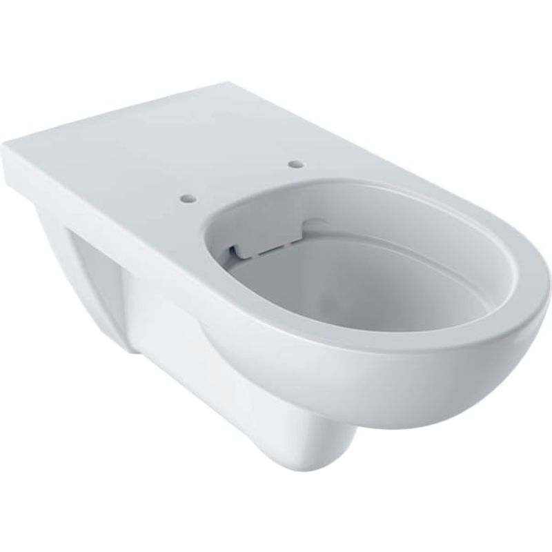 Geberit Wand-Tiefspül-WC, spül randlos, barrierefrei,700 mm, 340 x 355 x 700 x 700 mm, Farbe weiß Bild 1