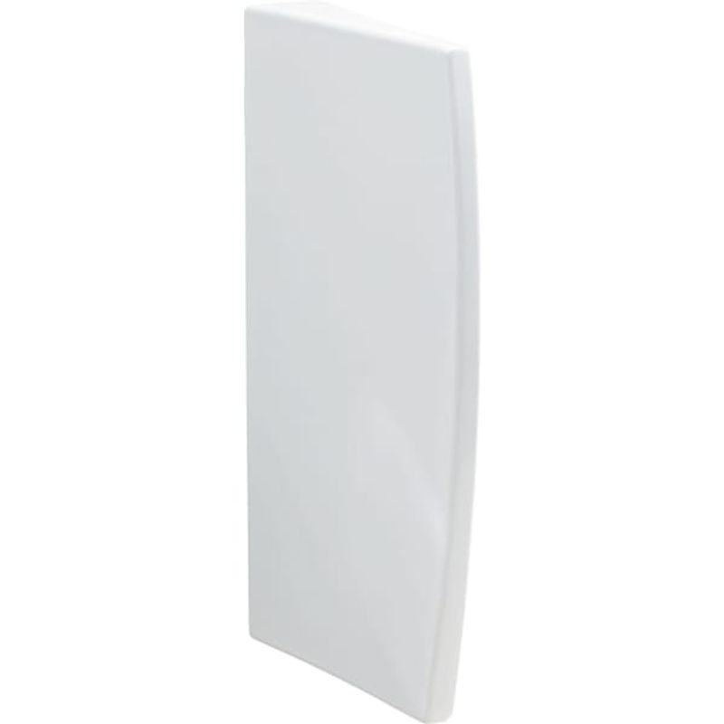 Geberit Urinaltrennwand mit Befest, 100 x 700 x 400 mm, weiss, 700 x 100 x 400 mm, Farbe weiß Bild 1