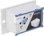 Geberit Bauschutz, für Omega Unterputzspülkasten, 12 cm, Farbe grau Bild 1
